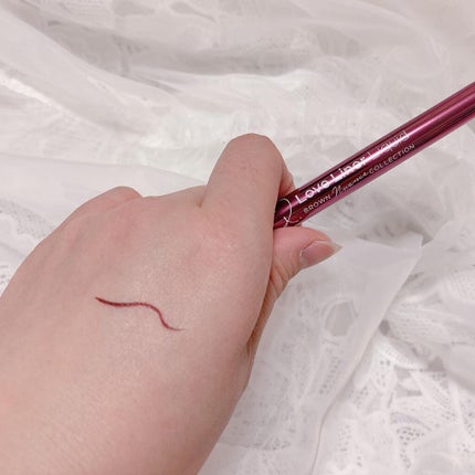 ラブ・ライナー リキッドアイライナー ブラウンニュアンスコレクション/ラブ・ライナー/リキッドアイライナーを使ったクチコミ(2枚目)