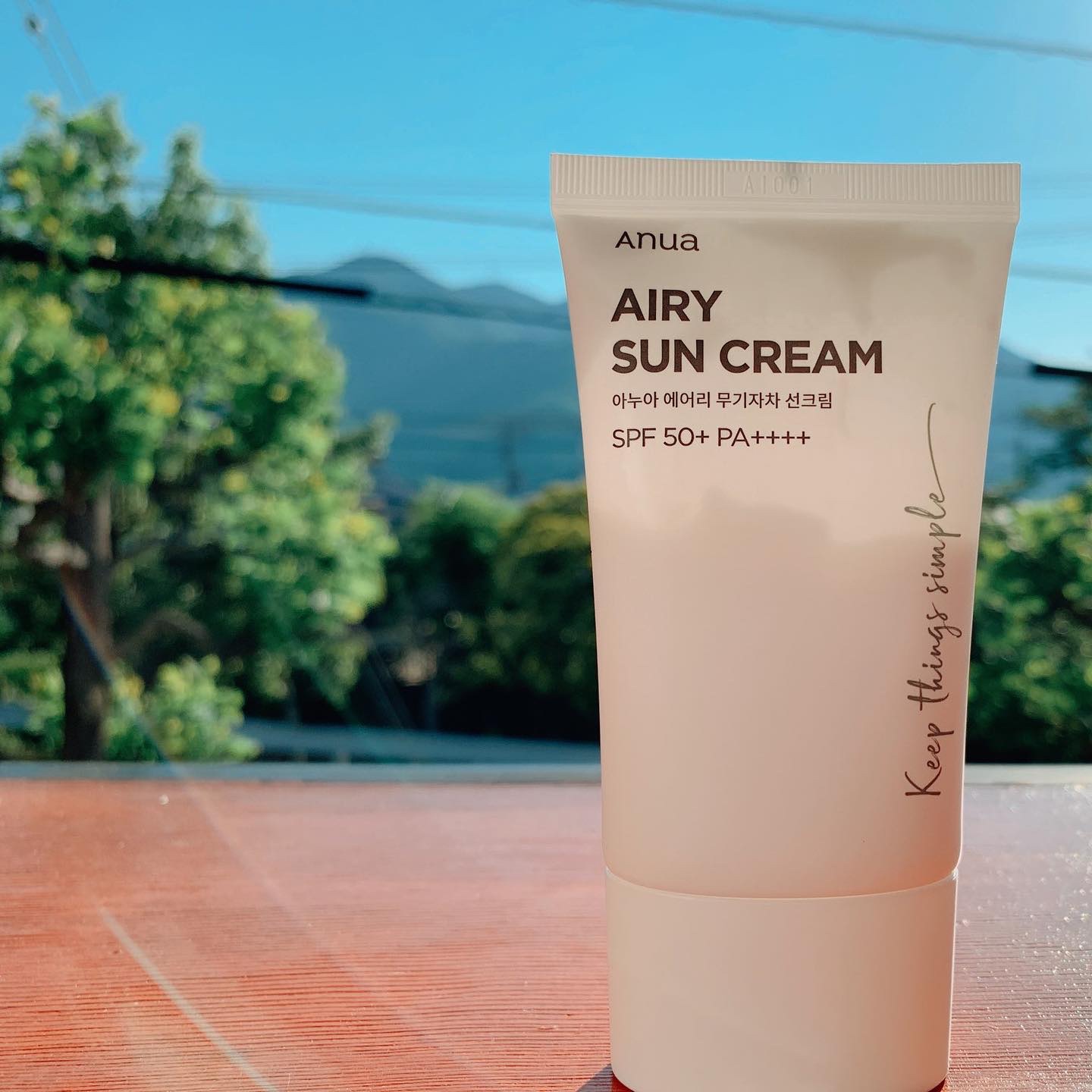 エアリーサンクリーム SPF50+PA++++/Anua/日焼け止めクリームを使ったクチコミ（1枚目）