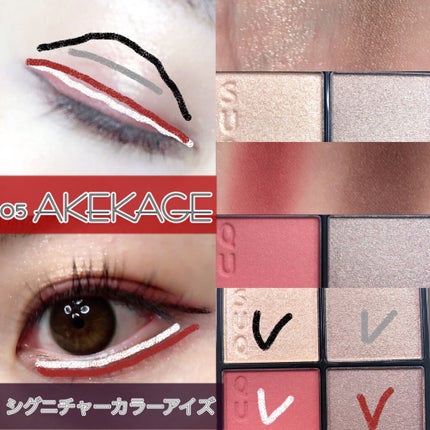 シグニチャー カラー アイズ/SUQQU/アイシャドウパレットを使ったクチコミ(2枚目)