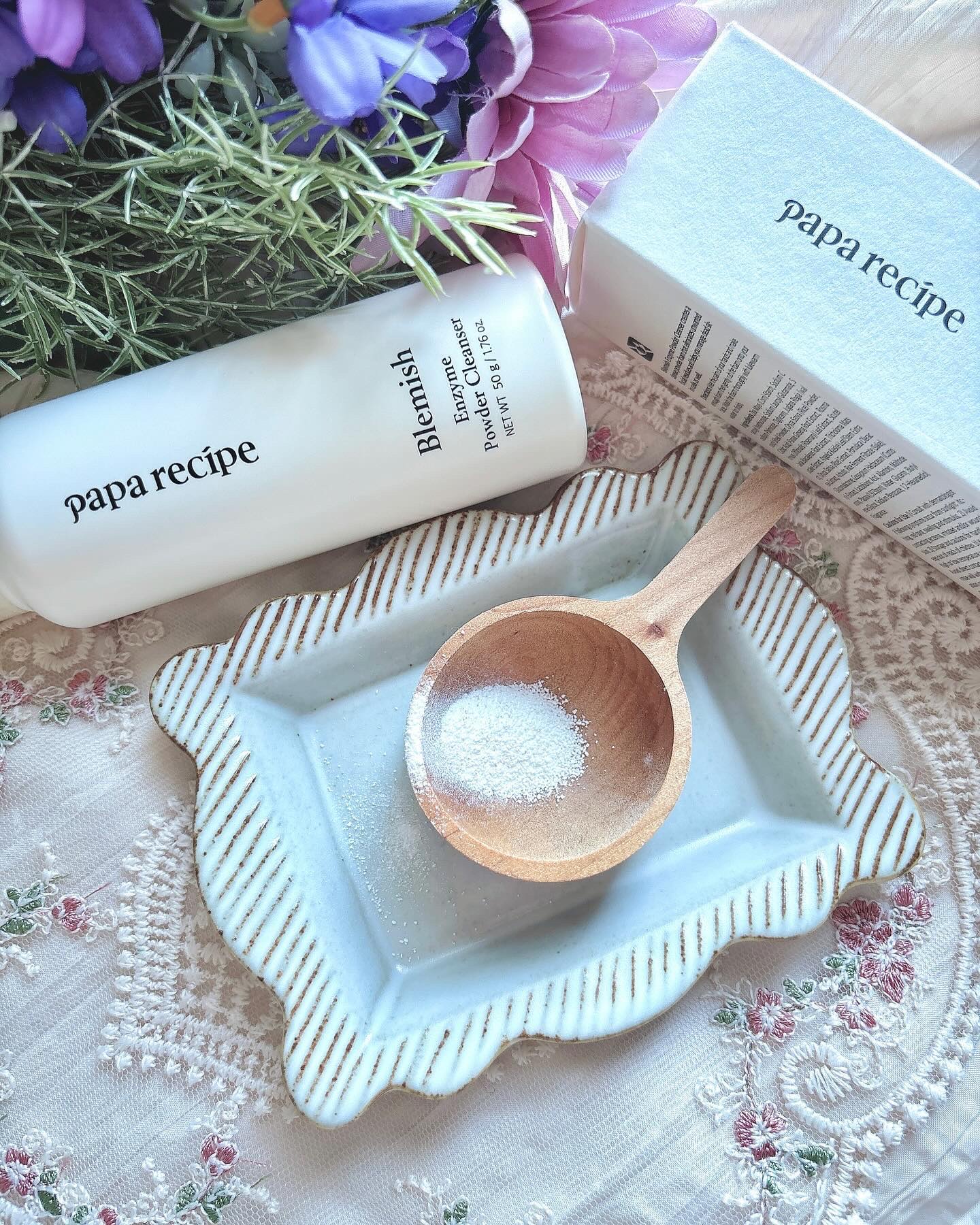 ブレミッシュ 酵素 洗顔パウダー/PAPA RECIPE/洗顔パウダーを使ったクチコミ（1枚目）