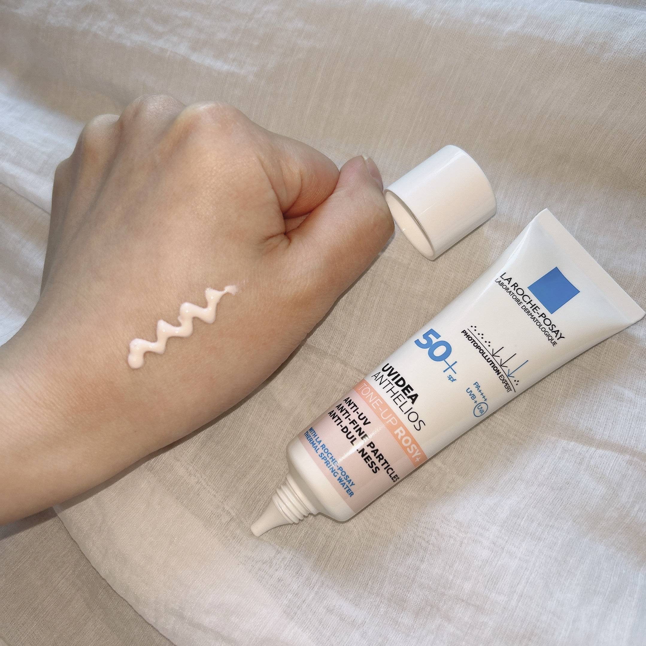 UVイデア XL プロテクショントーンアップ ローズ+/ラ ロッシュ ポゼ/日焼け止め・UVケアを使ったクチコミ（3枚目）