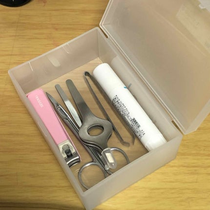 ポリプロピレン 小物ケース・L/無印良品/その他を使ったクチコミ(2枚目)