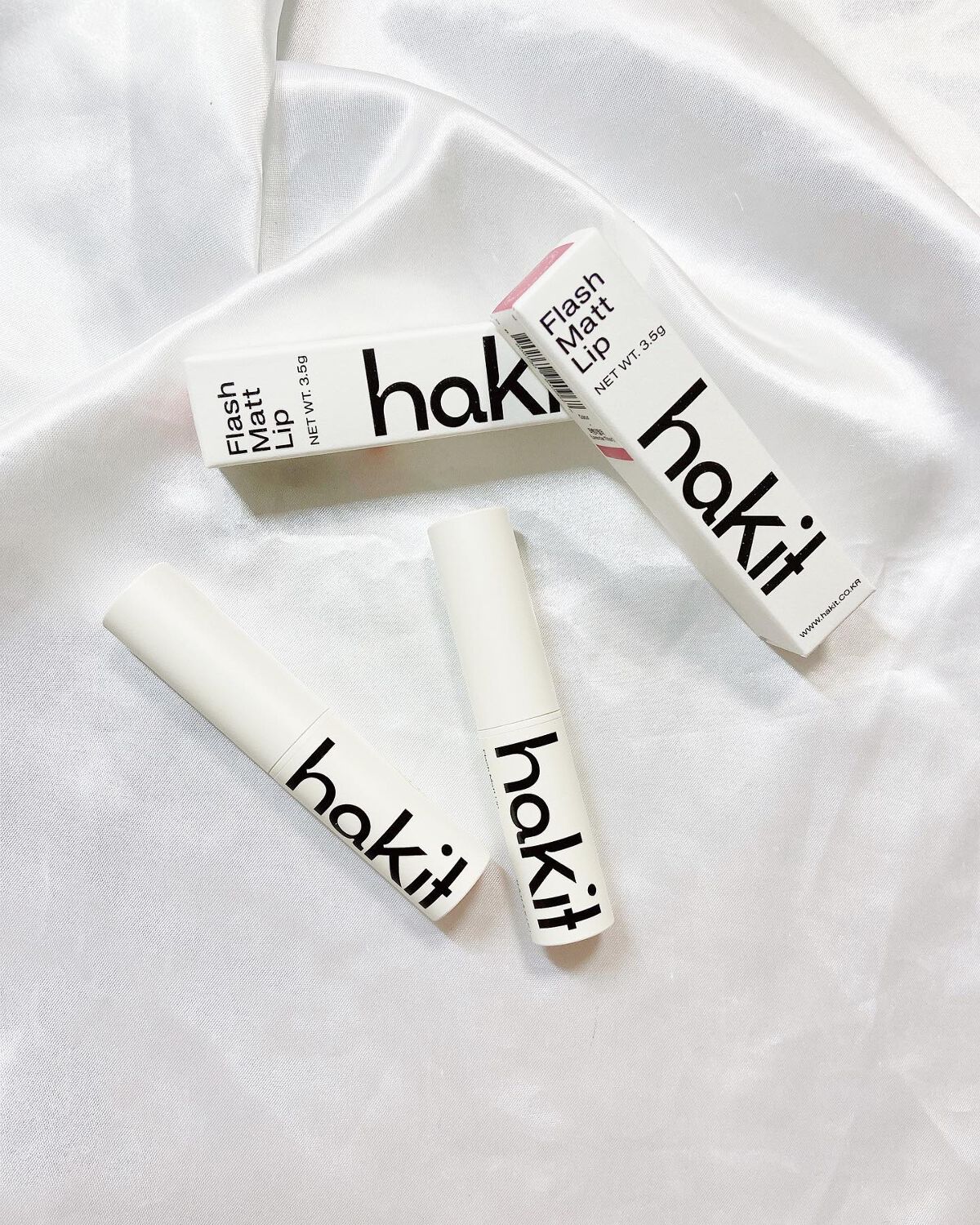 フラッシュマットリップ/HAKIT/口紅を使ったクチコミ（3枚目）