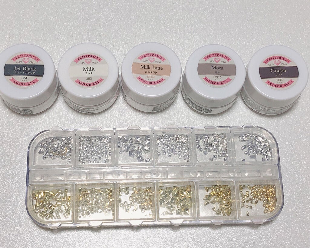 プチプライス カラージェル/Petit Price/ジェルネイルを使ったクチコミ(2枚目)