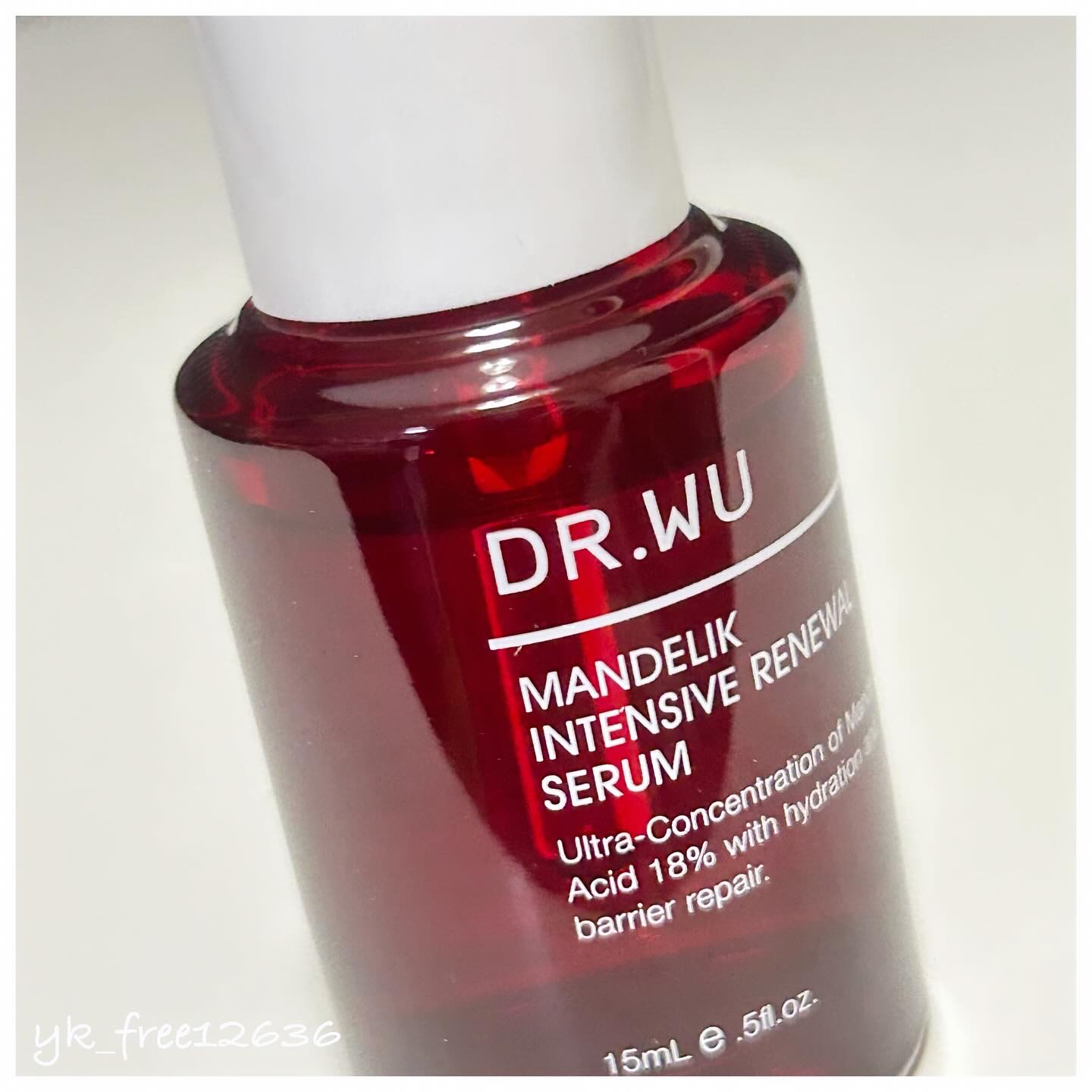 マンデリック インテンシブ 18%セラム/DR.WU/美容液を使ったクチコミ（3枚目）