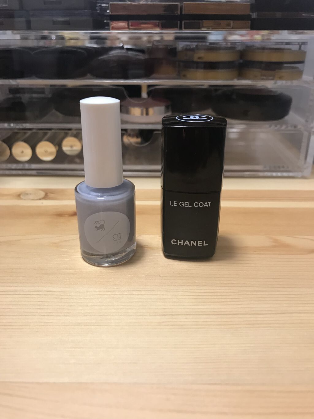 カラーベースコート ゼロ/uka/オールインワンネイルを使ったクチコミ（1枚目）