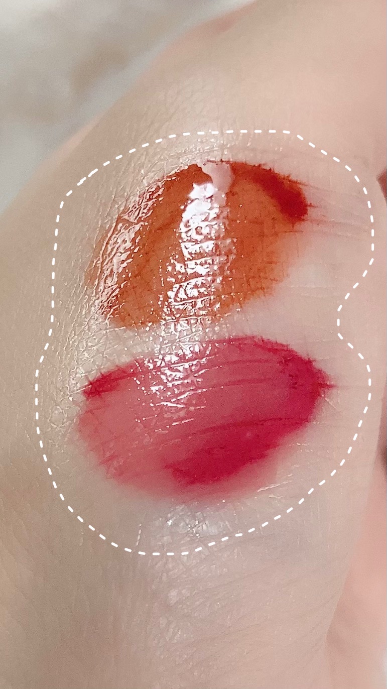 フルーティーグラムティント/Laka/リップティントを使ったクチコミ（3枚目）