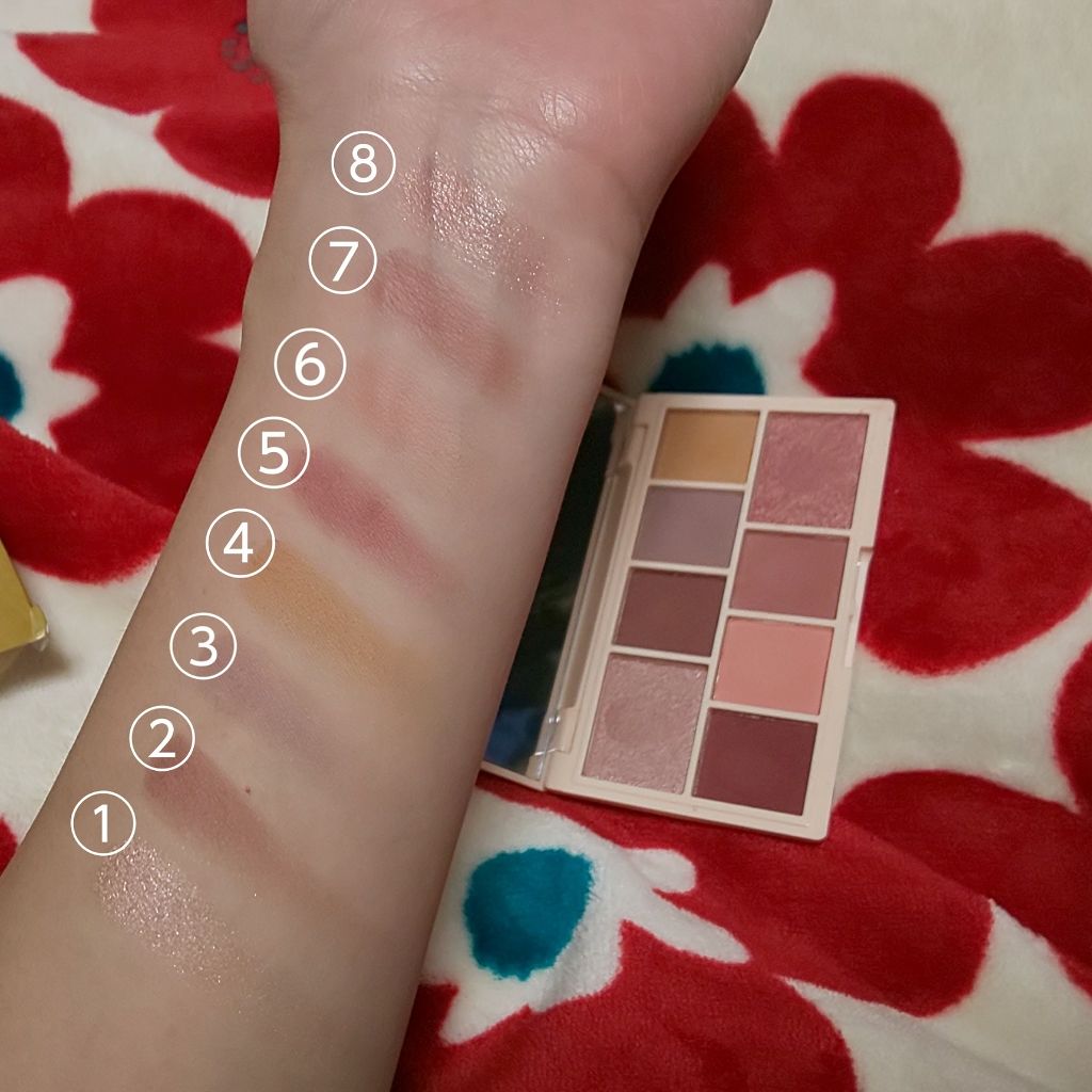 アイラブチョコレート/MAKEUP REVOLUTION/アイシャドウパレットを使ったクチコミ(3枚目)