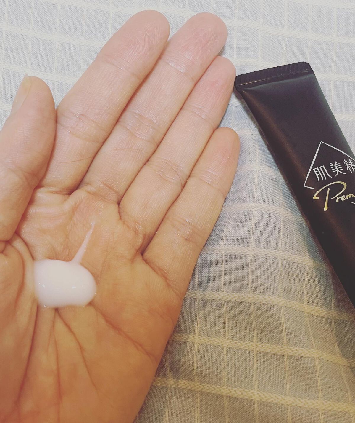 肌美精プレミア 薬用クリーム/肌美精/フェイスクリームを使ったクチコミ(2枚目)