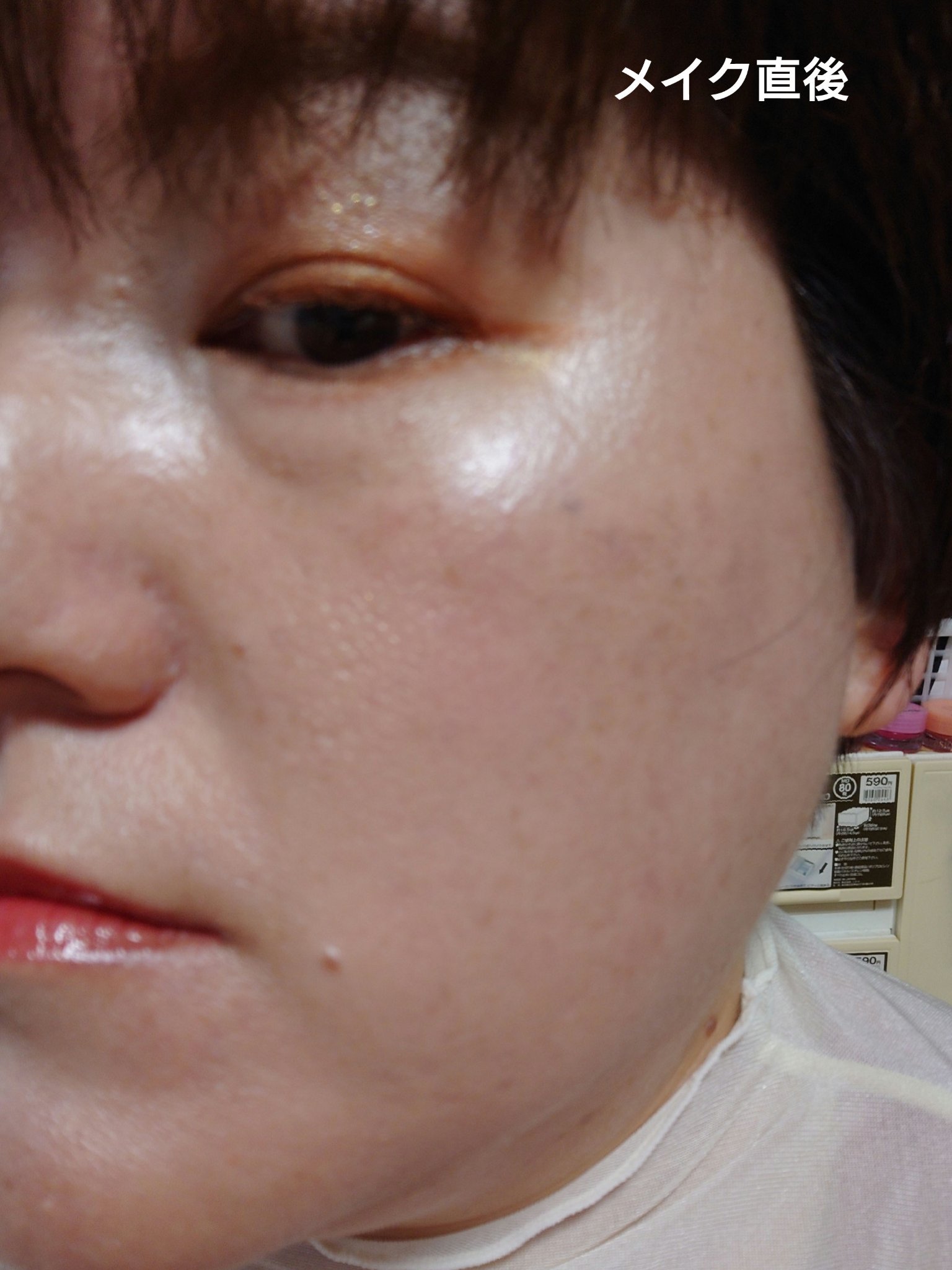 玉養桃花 プレストパウダー 02 セミマット/花西子/プレストパウダーを使ったクチコミ（2枚目）