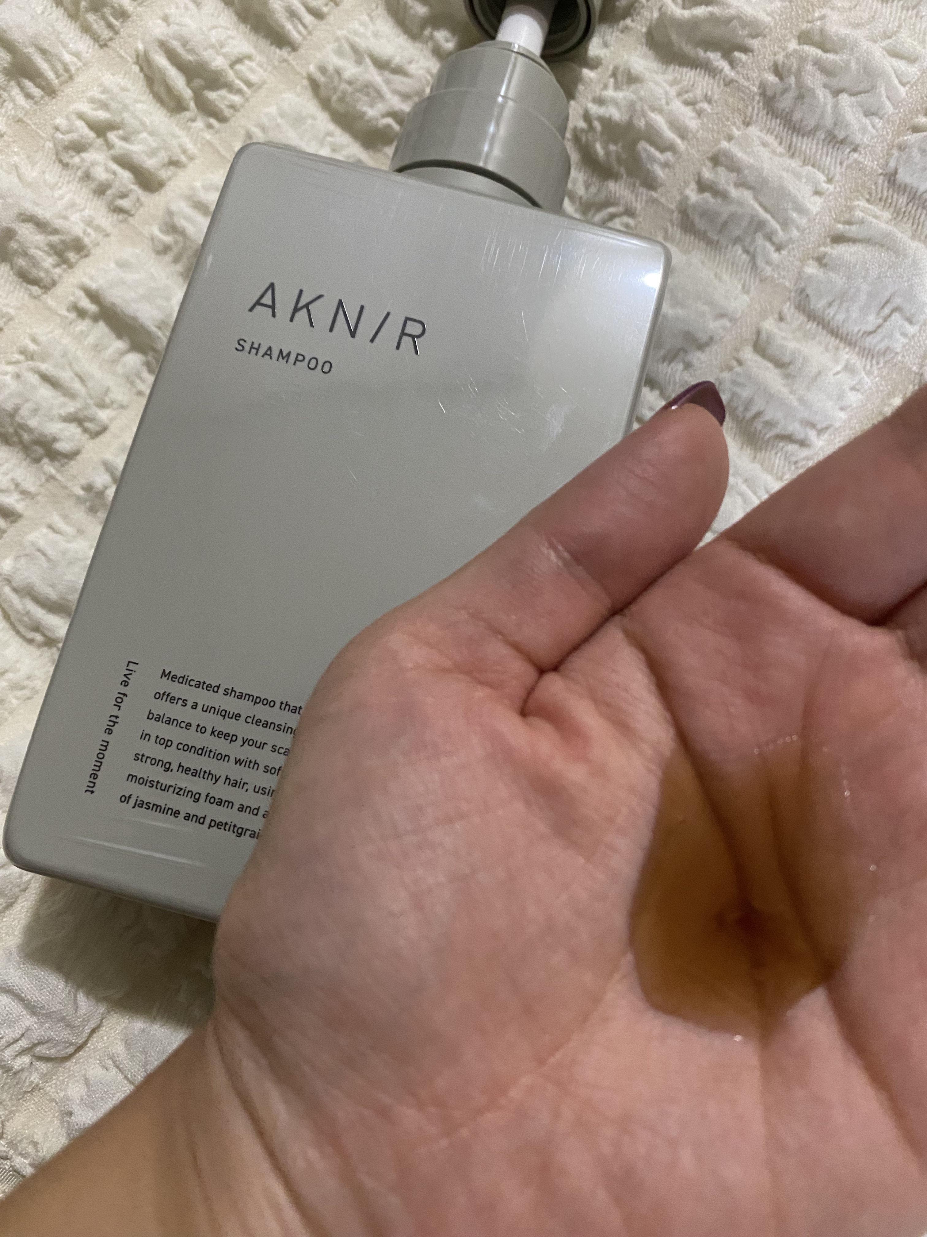 薬用ヘアシャンプー＆トリートメント/AKNIR/市販シャンプーを使ったクチコミ（1枚目）