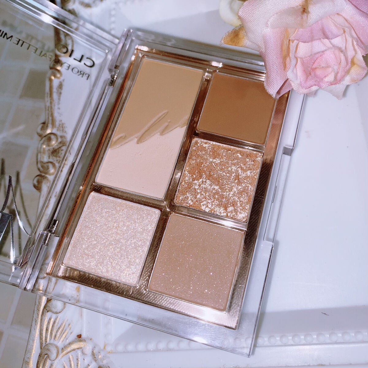 プロ アイパレット ミニ/CLIO/アイシャドウパレットを使ったクチコミ(2枚目)