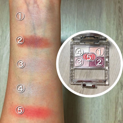 リボンクチュール アイズ/JILL STUART/アイシャドウパレットを使ったクチコミ(2枚目)