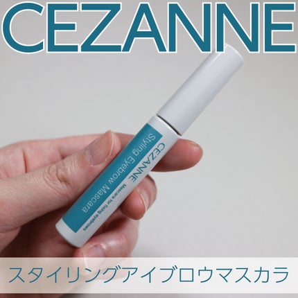 スタイリングアイブロウマスカラ/CEZANNE/眉マスカラを使ったクチコミ(1枚目)