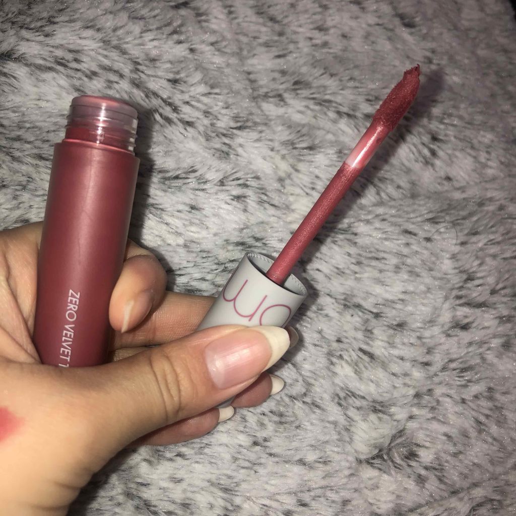 ゼロベルベットティント/rom&nd/リップティントを使ったクチコミ（2枚目）