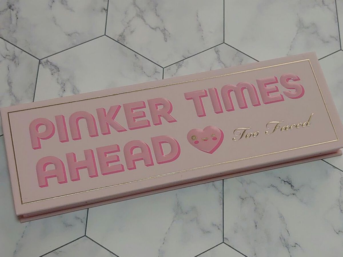 ピンカー タイムズ アヘッド アイシャドウ パレット/Too Faced/アイシャドウパレットを使ったクチコミ（3枚目）
