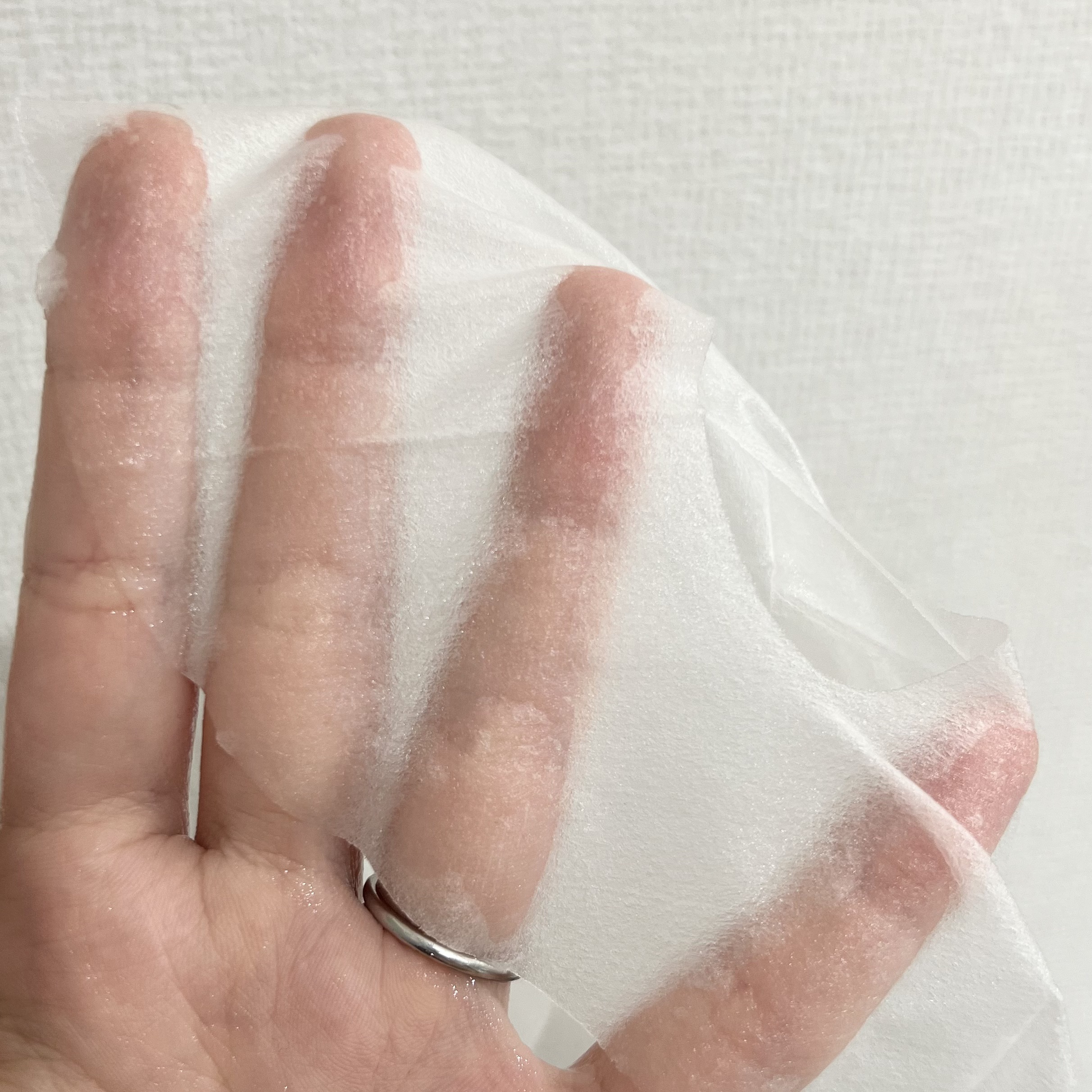 Thanks Berry グリーンティーシートマスク/manyo/シートマスク・パックを使ったクチコミ（2枚目）