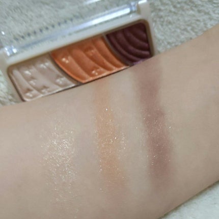 トーンアップアイシャドウ/CEZANNE/アイシャドウパレットを使ったクチコミ(4枚目)