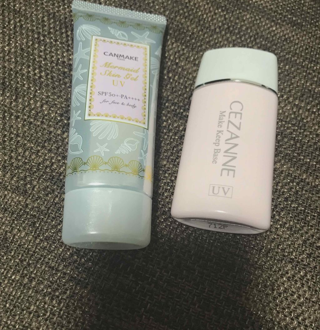 マーメイドスキンジェルUV/キャンメイク/日焼け止めジェルを使ったクチコミ（1枚目）