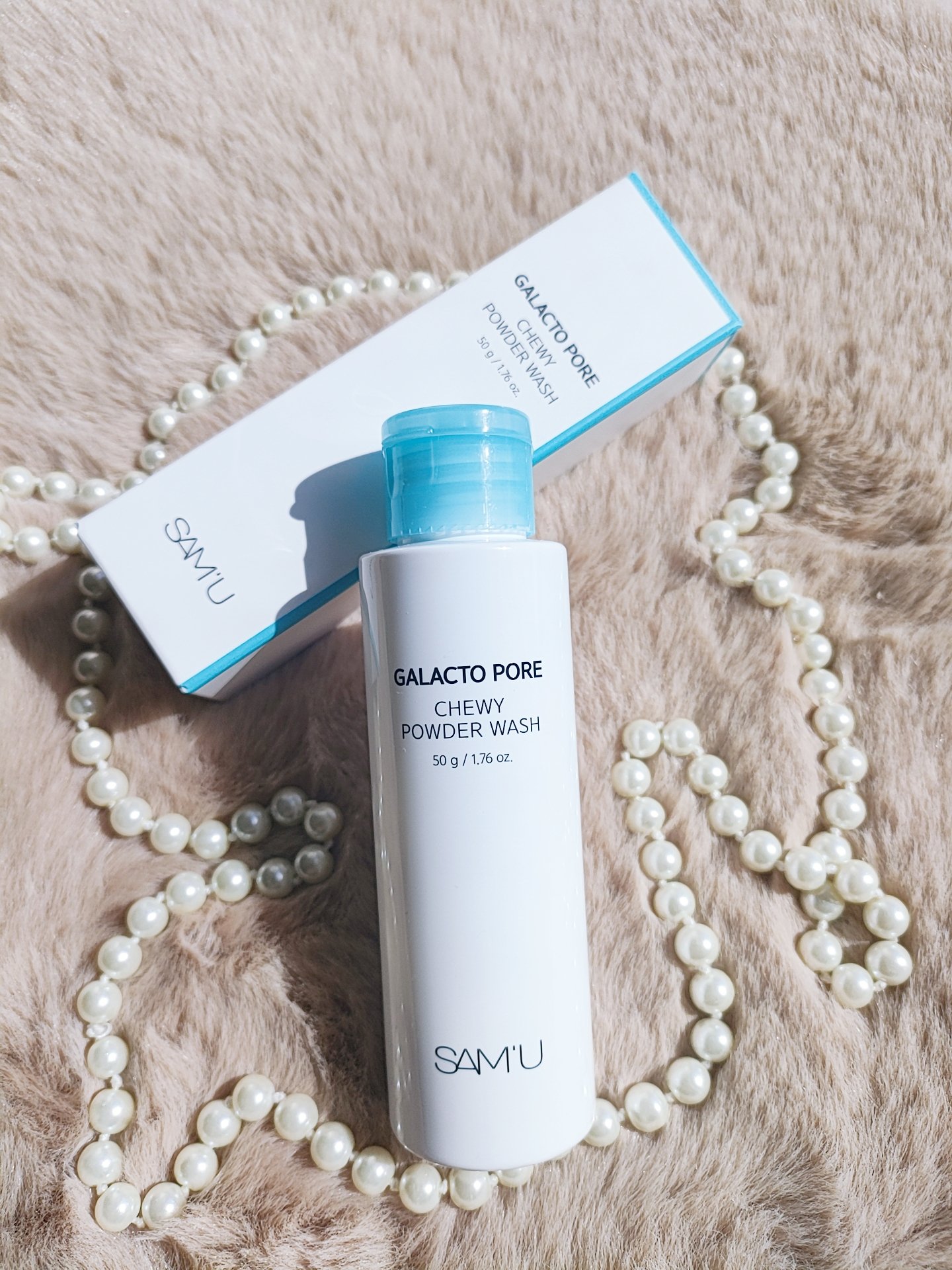 サミュ ガラクトポア チューイー パウダーウォッシュ/SAM&#39;U/洗顔パウダーを使ったクチコミ（1枚目）