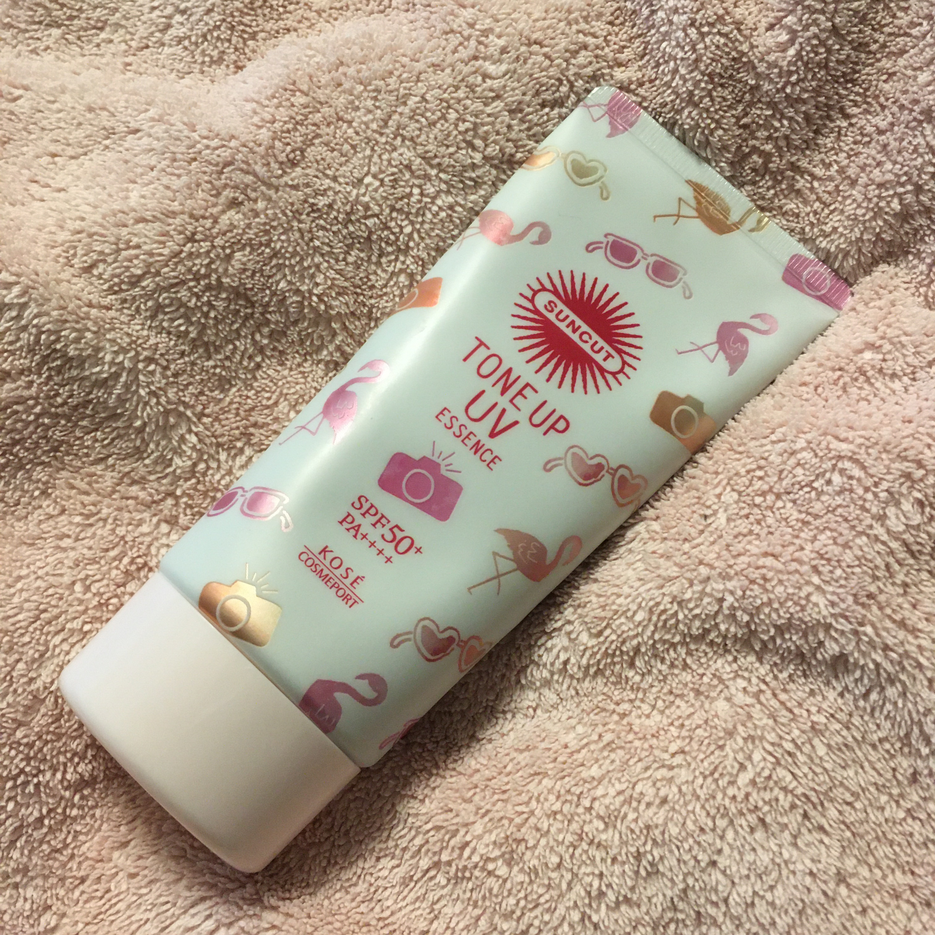 トーンアップUV エッセンス/サンカット®/日焼け止めローションを使ったクチコミ（1枚目）