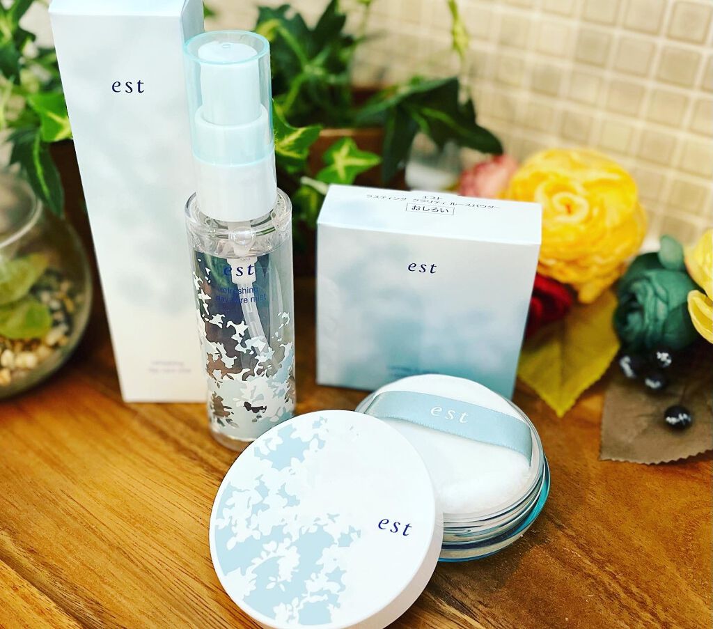 ラスティング クラリティ ルースパウダー/est/ルースパウダーを使ったクチコミ（3枚目）