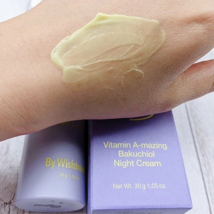 ビタミンA-mazingバクチオールナイトクリーム/By Wishtrend/フェイスクリームを使ったクチコミ(3枚目)