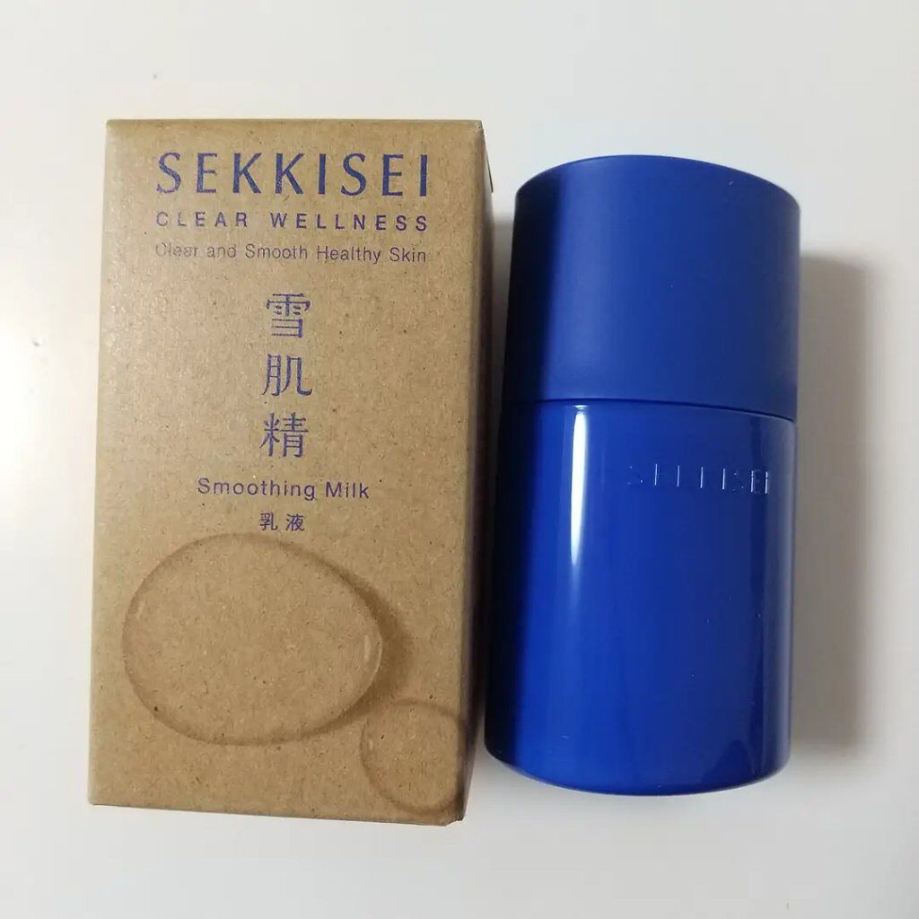 クリアウェルネス スムージング ミルク/雪肌精/乳液を使ったクチコミ（1枚目）