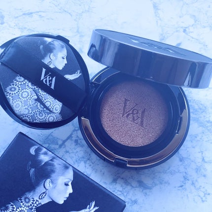 ロングウェアクッションファンデーション マット/V&Aビューティー/クッションファンデーションを使ったクチコミ(2枚目)