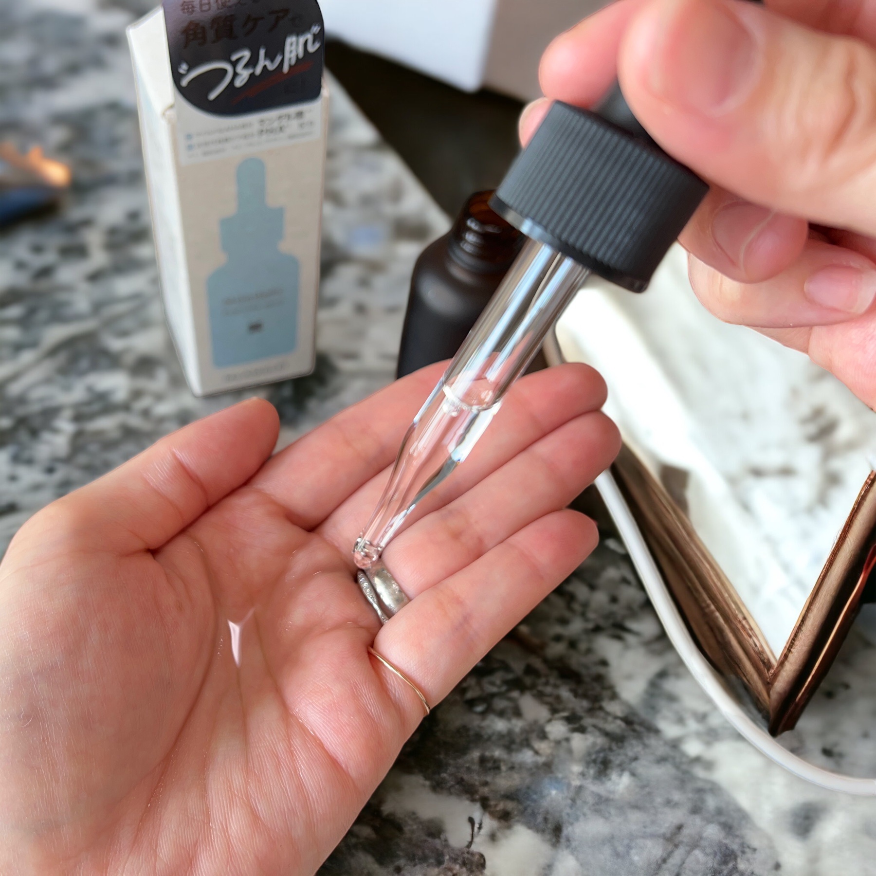 ピールケアセラム/My AMULET/美容液を使ったクチコミ（3枚目）