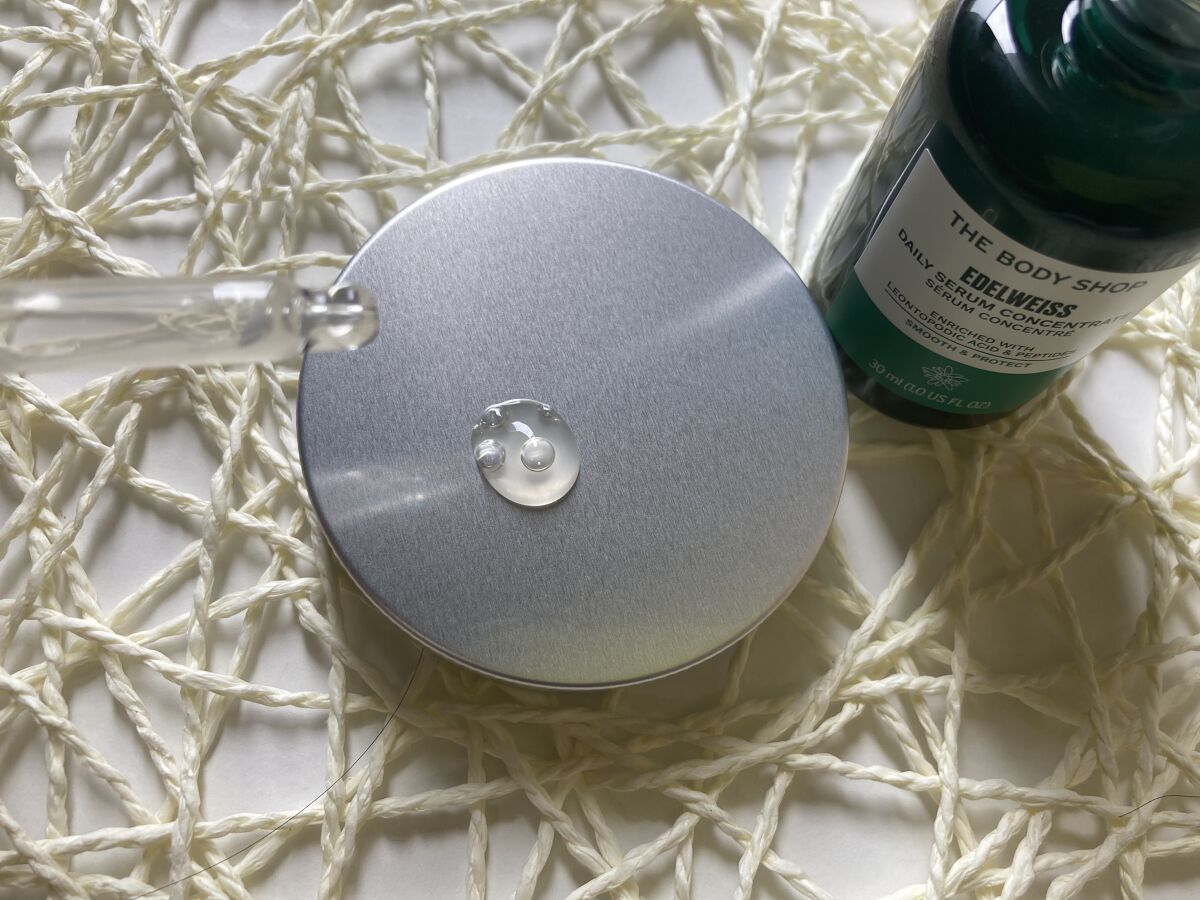 EDW コンセントレート セラム/THE BODY SHOP/美容液を使ったクチコミ（3枚目）