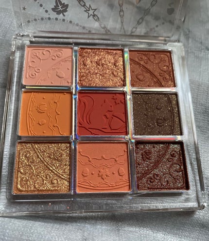 クォーツ 9色アイシャドウパレット(ドリームランドアイシャドウ)/ZEESEA/アイシャドウパレットを使ったクチコミ(2枚目)