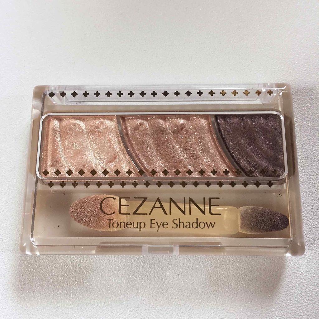 トーンアップアイシャドウ/CEZANNE/アイシャドウパレットを使ったクチコミ(1枚目)