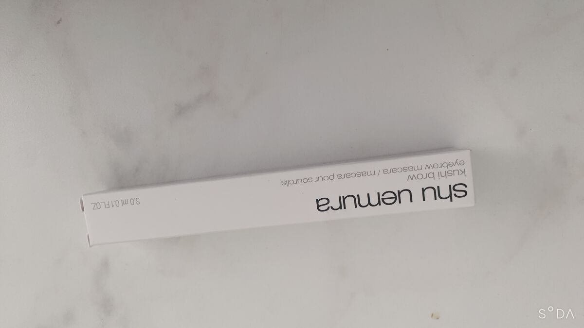 クシ ブロー P バーガンディー/shu uemura/眉マスカラを使ったクチコミ（1枚目）