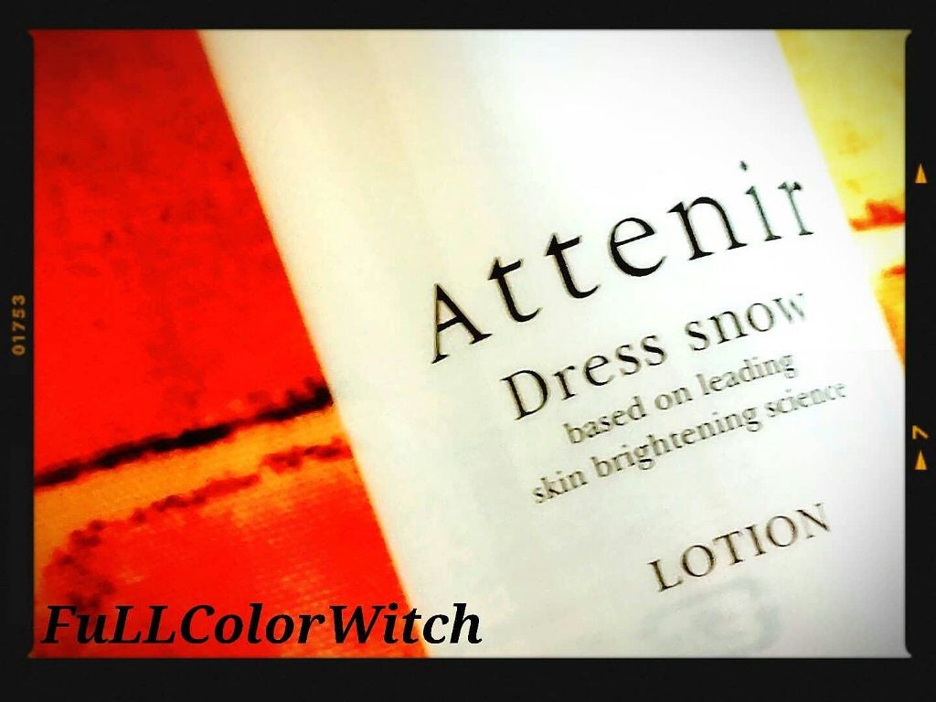 ドレススノー ローション【医薬部外品】 /アテニア/化粧水を使ったクチコミ(1枚目)