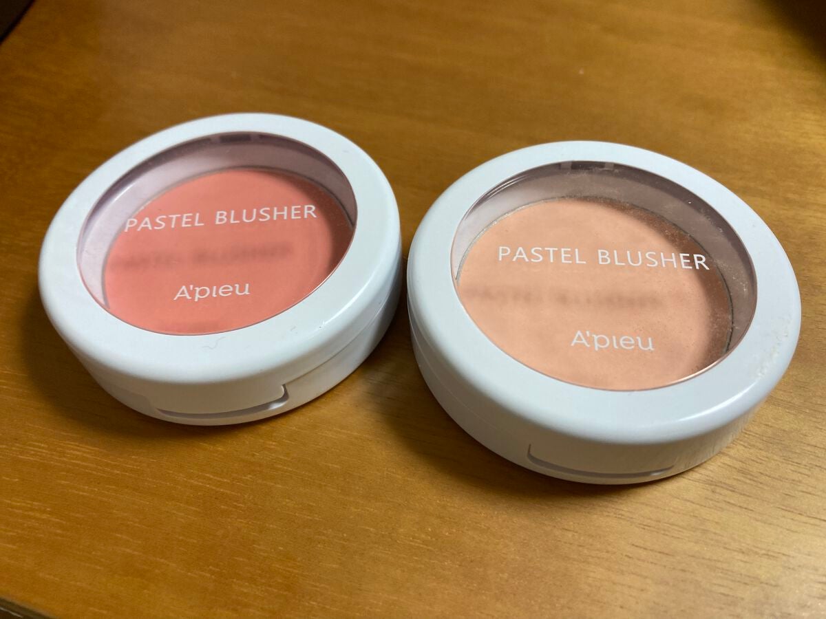 アピュー パステルブラッシャー/A’pieu/パウダーチークを使ったクチコミ(1枚目)