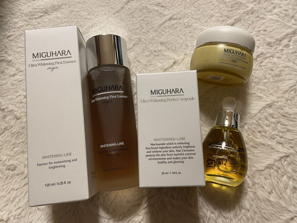 Ultra Whitening Perfect Ampoule/MIGUHARA/美容液を使ったクチコミ（1枚目）