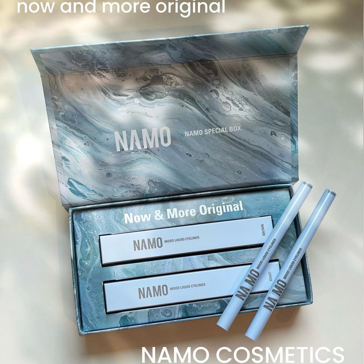 ムードリキッドアイライナー/NAMO COSMETICS/リキッドアイライナーを使ったクチコミ（1枚目）
