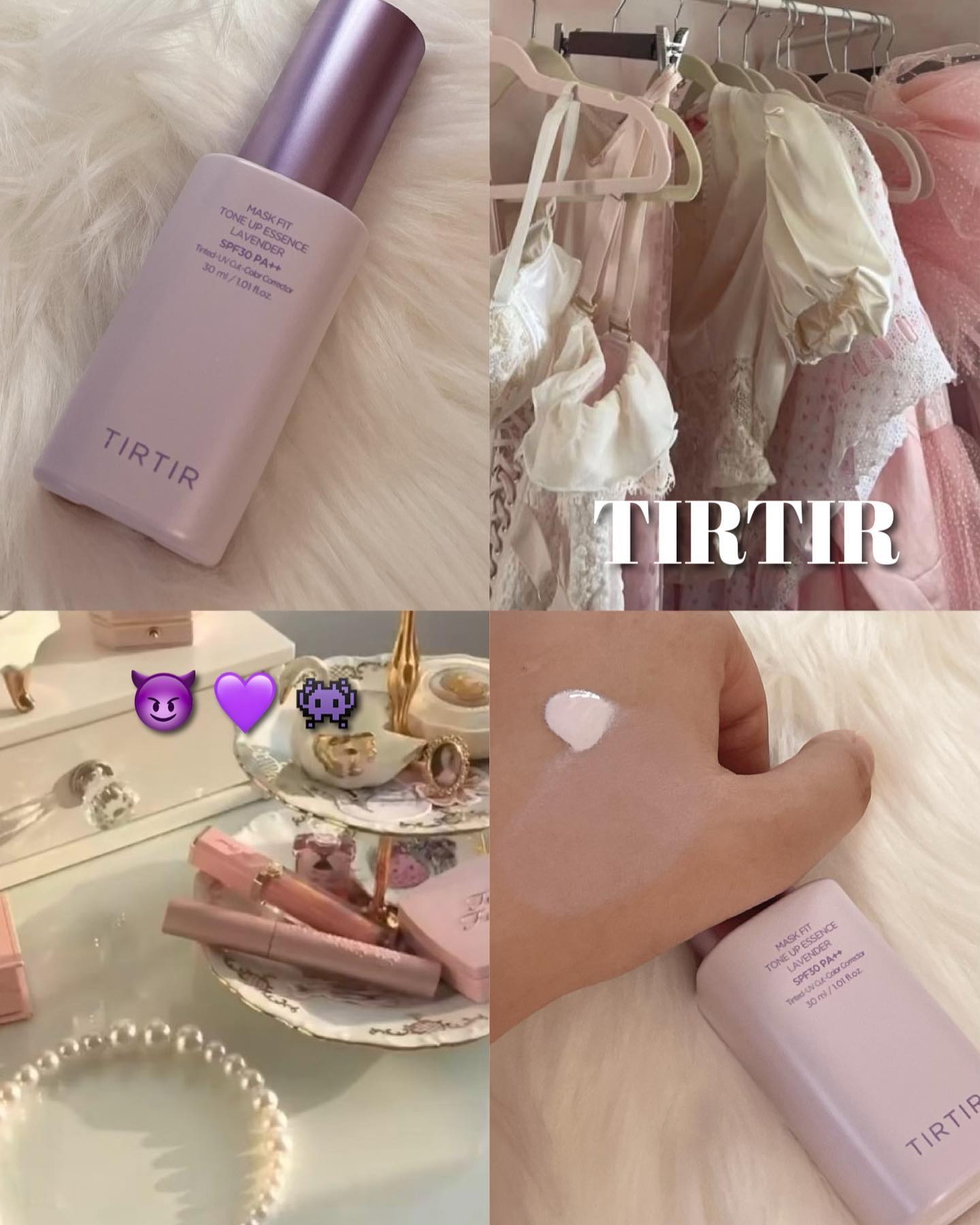 ⁡
ちょっと日焼けしちゃった肌もトーンアップしてくれて良い👌
⁡
🩷TIRTIR マスクフィットトーンアップエッセンス
lavender
⁡
TIRTIR様からご提供頂きました🩷
⁡
#なまこメイク
#TIRTIR #化粧下地
⁡
#