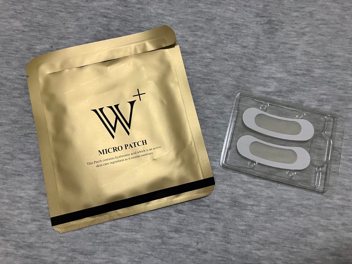 W+ マイクロ ニードル パッチ/SNP/アイケア・アイクリームを使ったクチコミ(1枚目)