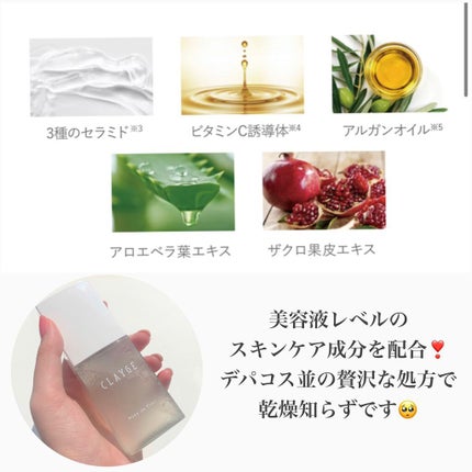 メイクアップフィクサー/CLAYGE/フィックスミストを使ったクチコミ(4枚目)