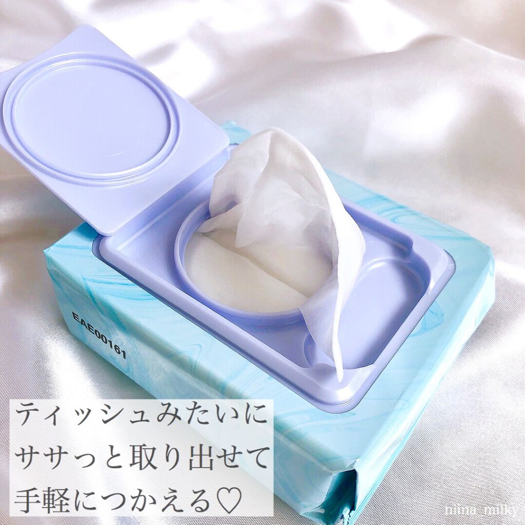 クリアふきとりシート/ビオレ/クレンジングシートを使ったクチコミ(3枚目)