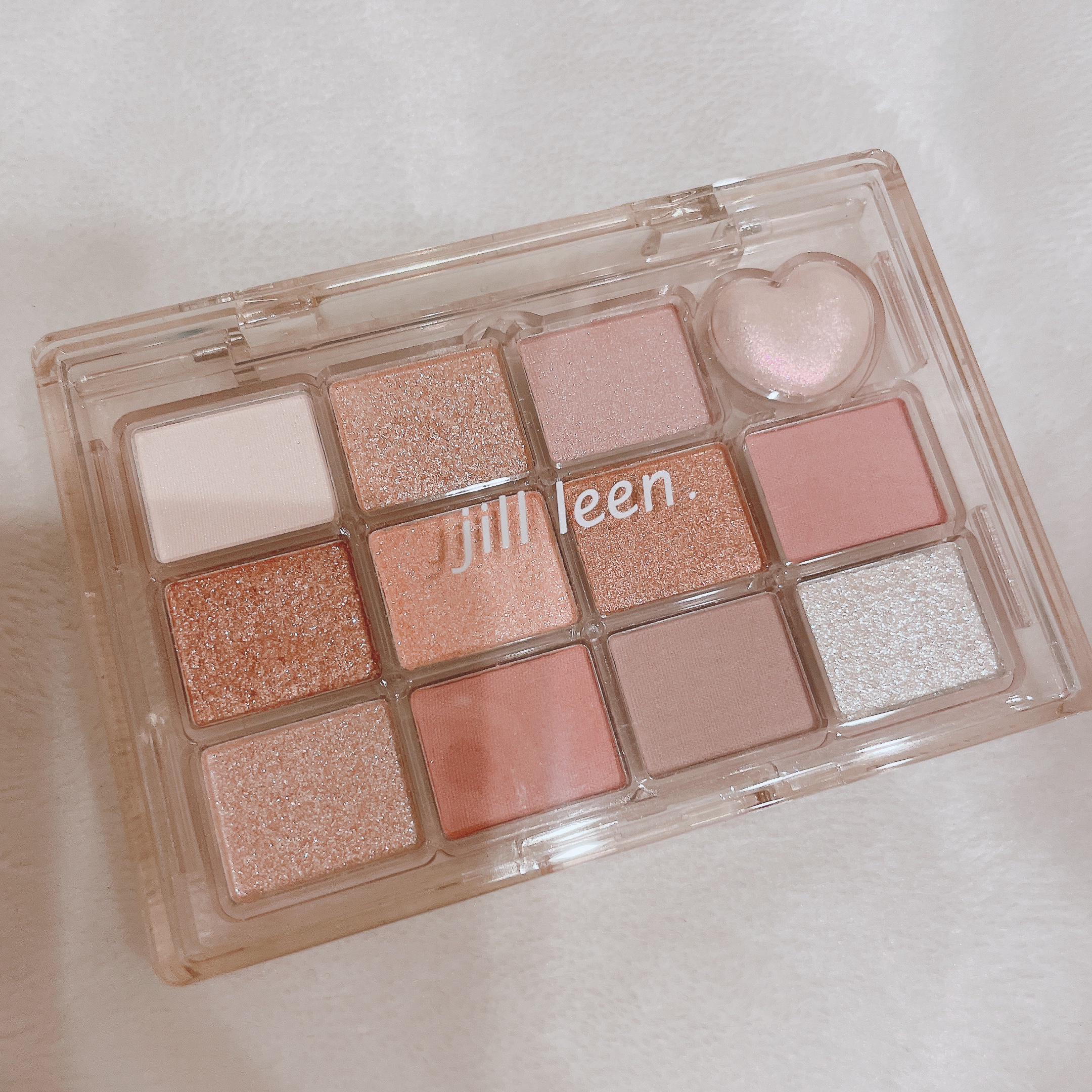 シャイニング12色ミニアイシャドウパレット HT02/jill leen./アイシャドウパレットを使ったクチコミ（1枚目）