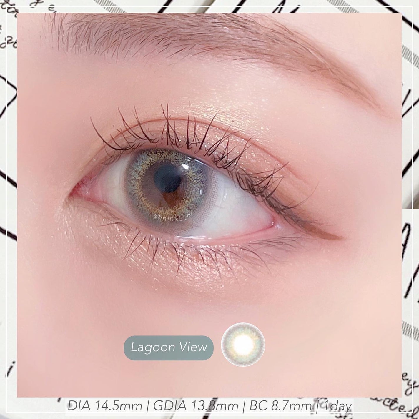 エバーカラーワンデー ルクアージュ/エバーカラー/ワンデー(1DAY)カラコンを使ったクチコミ(2枚目)