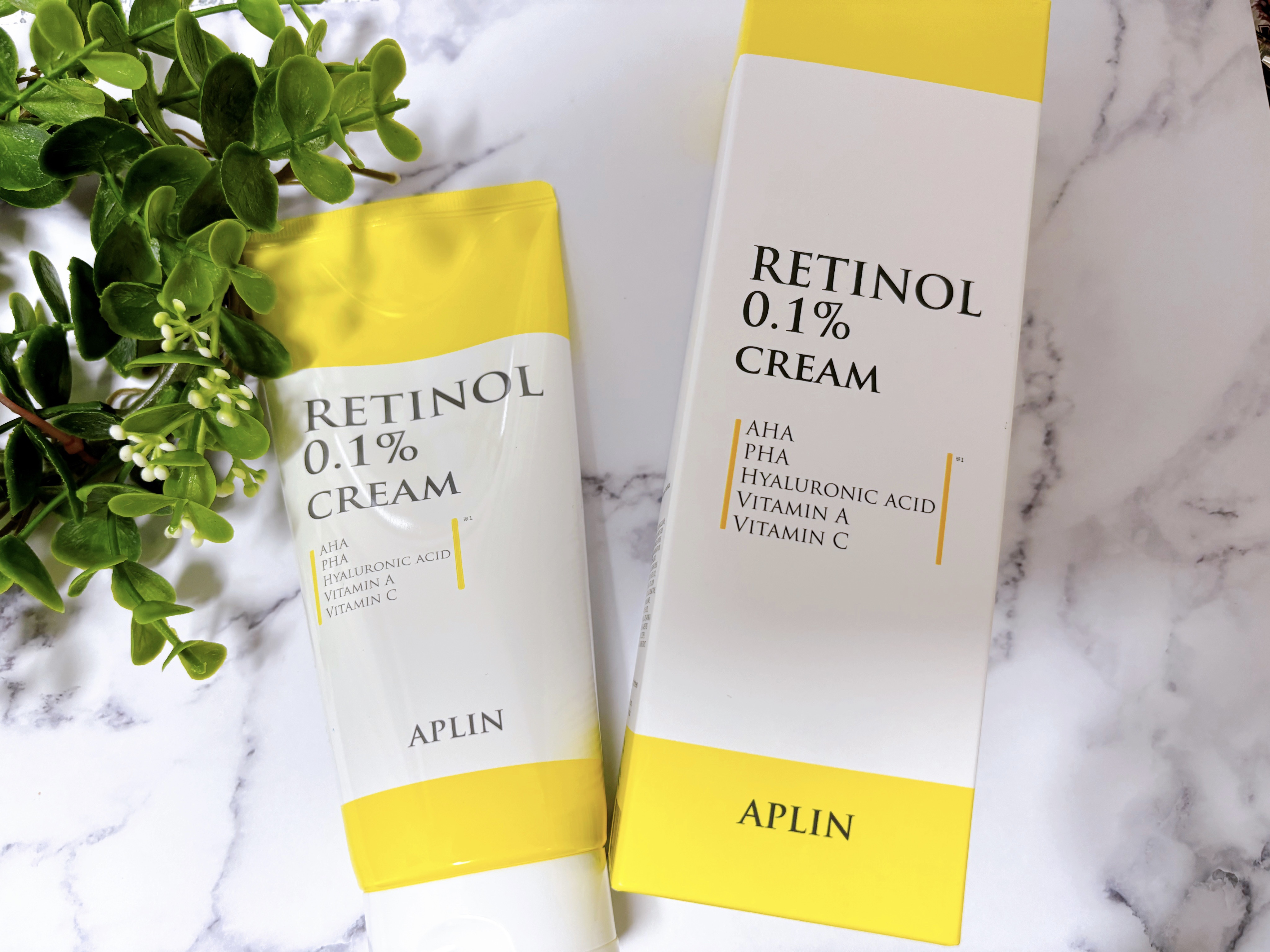 レチノール0.1クリーム/APLIN/フェイスクリームを使ったクチコミ（3枚目）