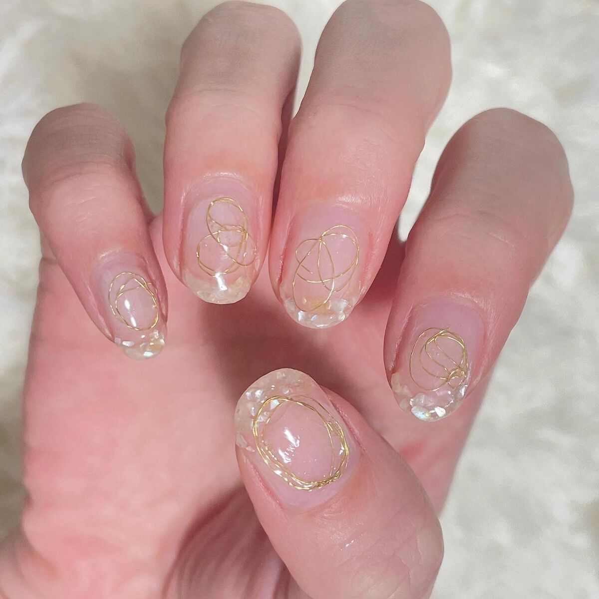 プレミアムノーワイプトップジェル/ネイル工房/ジェルネイルを使ったクチコミ（2枚目）