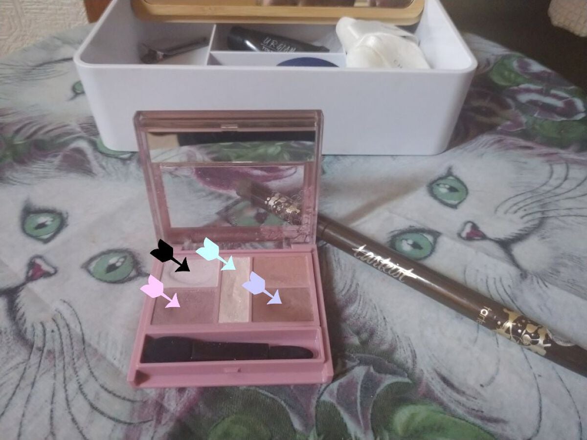 パーフェクトスタイリストアイズ/キャンメイク/アイシャドウパレットを使ったクチコミ(1枚目)