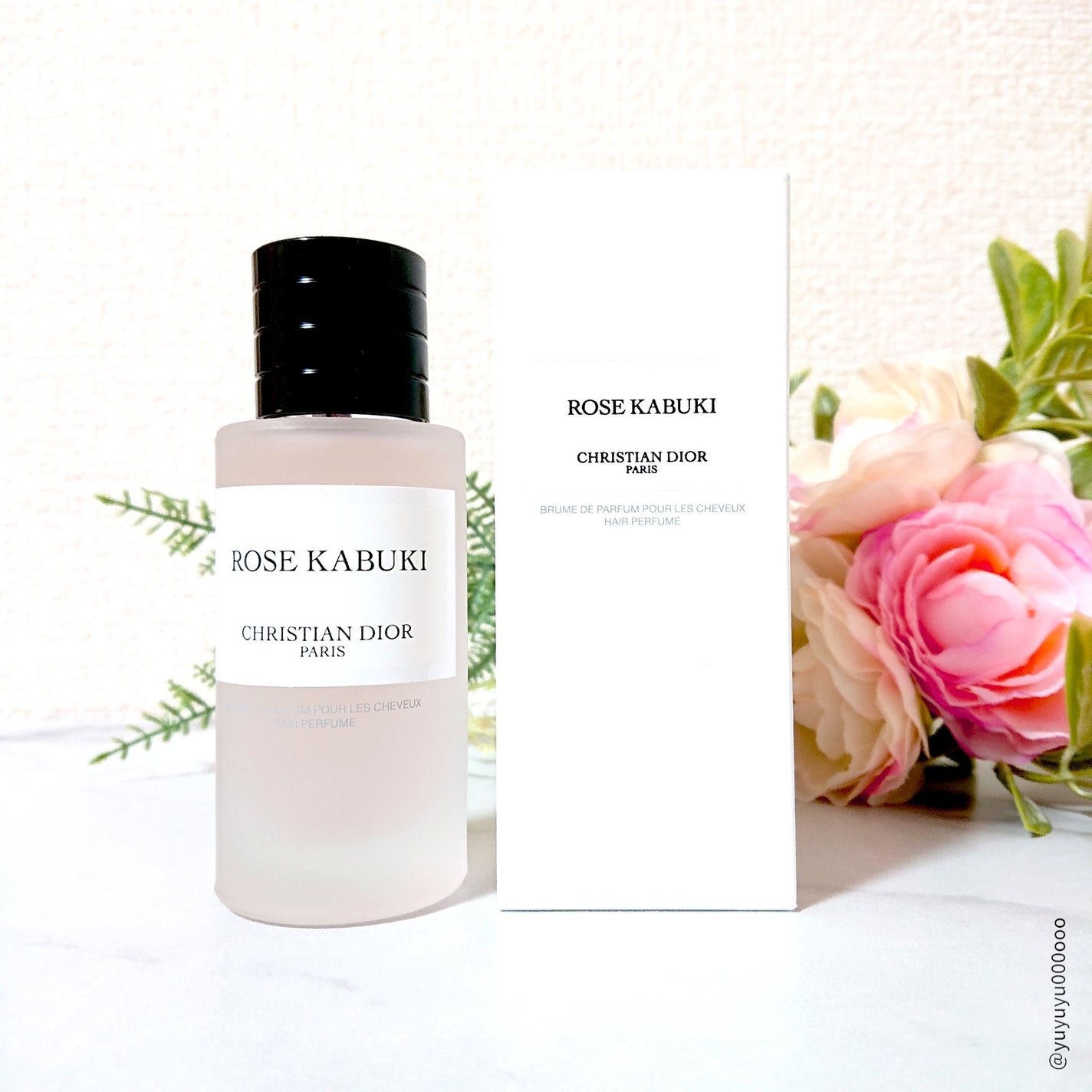 メゾン クリスチャン ディオール ローズ カブキ ヘア パフューム/Dior/香水(その他)を使ったクチコミ(5枚目)