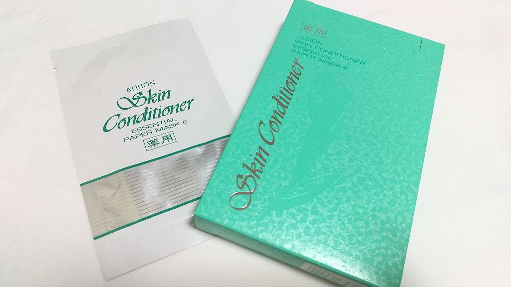 アルビオン 薬用スキンコンディショナー エッセンシャル ペーパーマスク E/ALBION/シートマスク・パックを使ったクチコミ(1枚目)
