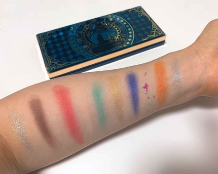 アリスドリームランドシリーズ 12色アイシャドウパレット(ZEESEA×大英博物館)/ZEESEA/アイシャドウパレットを使ったクチコミ(3枚目)